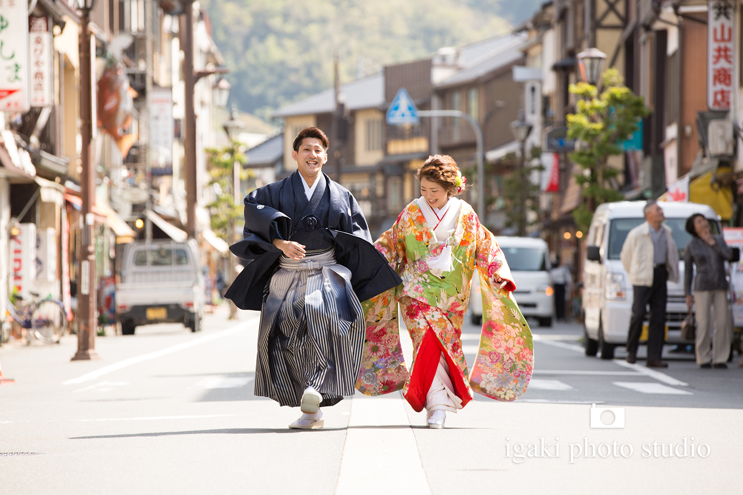 城崎温泉でブライダル