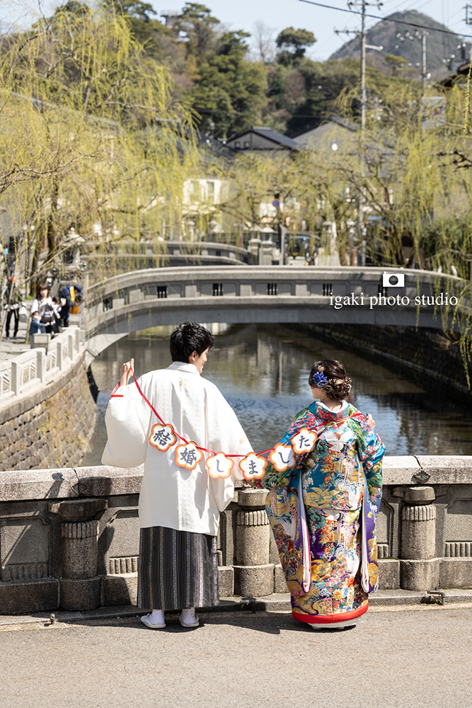 城崎　フォトウェディング　和装