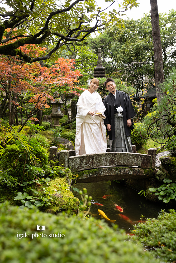 城崎　ウェディング　和装　西村屋本館