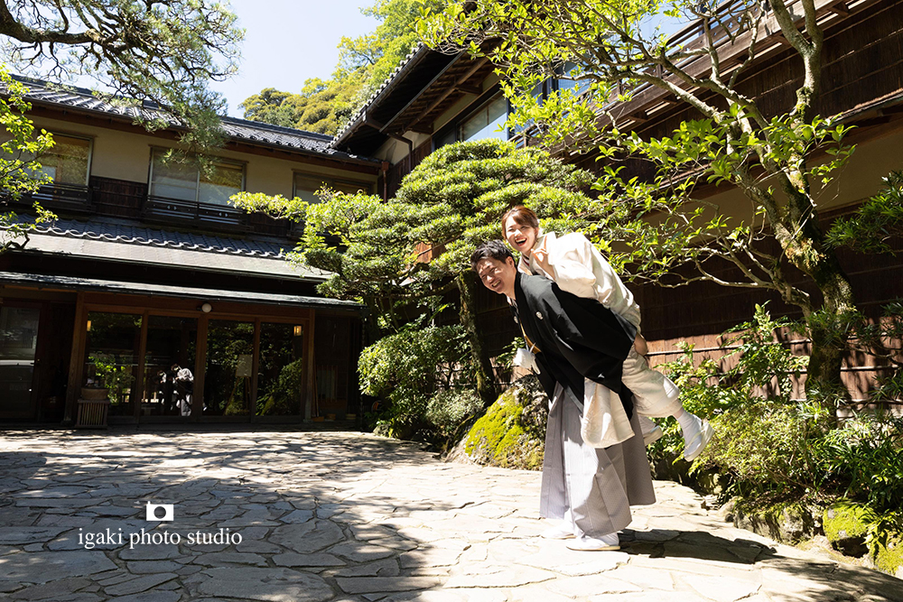 城崎　ウェディング　和装　西村屋本館