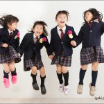 友達と卒園フォト